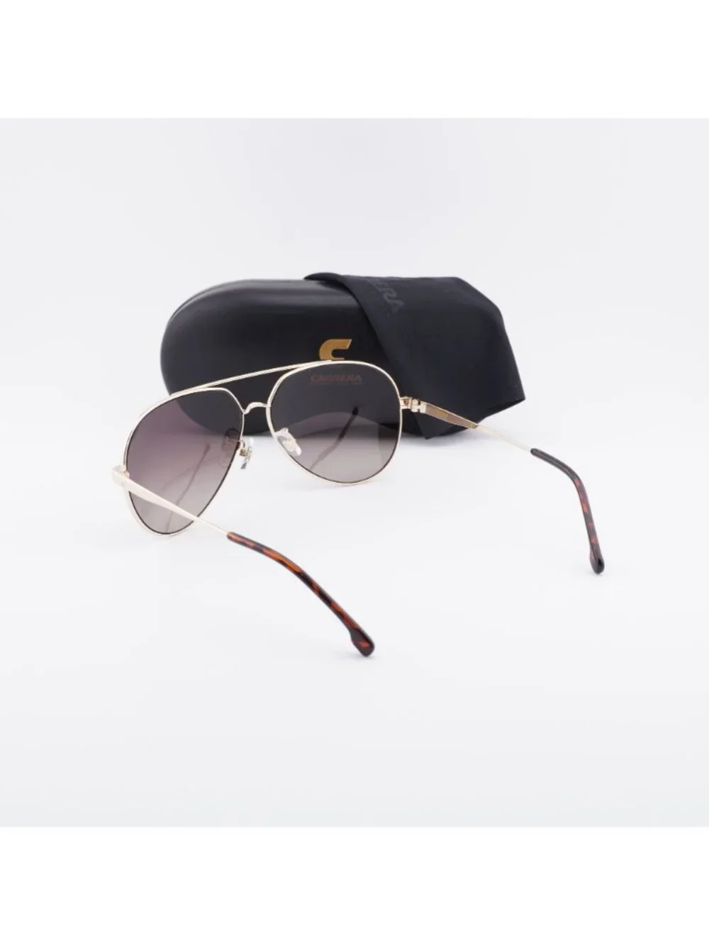 CARRERA 3005/S 006J LA Aviator Sunglasses - Gold / Brown Polarized
